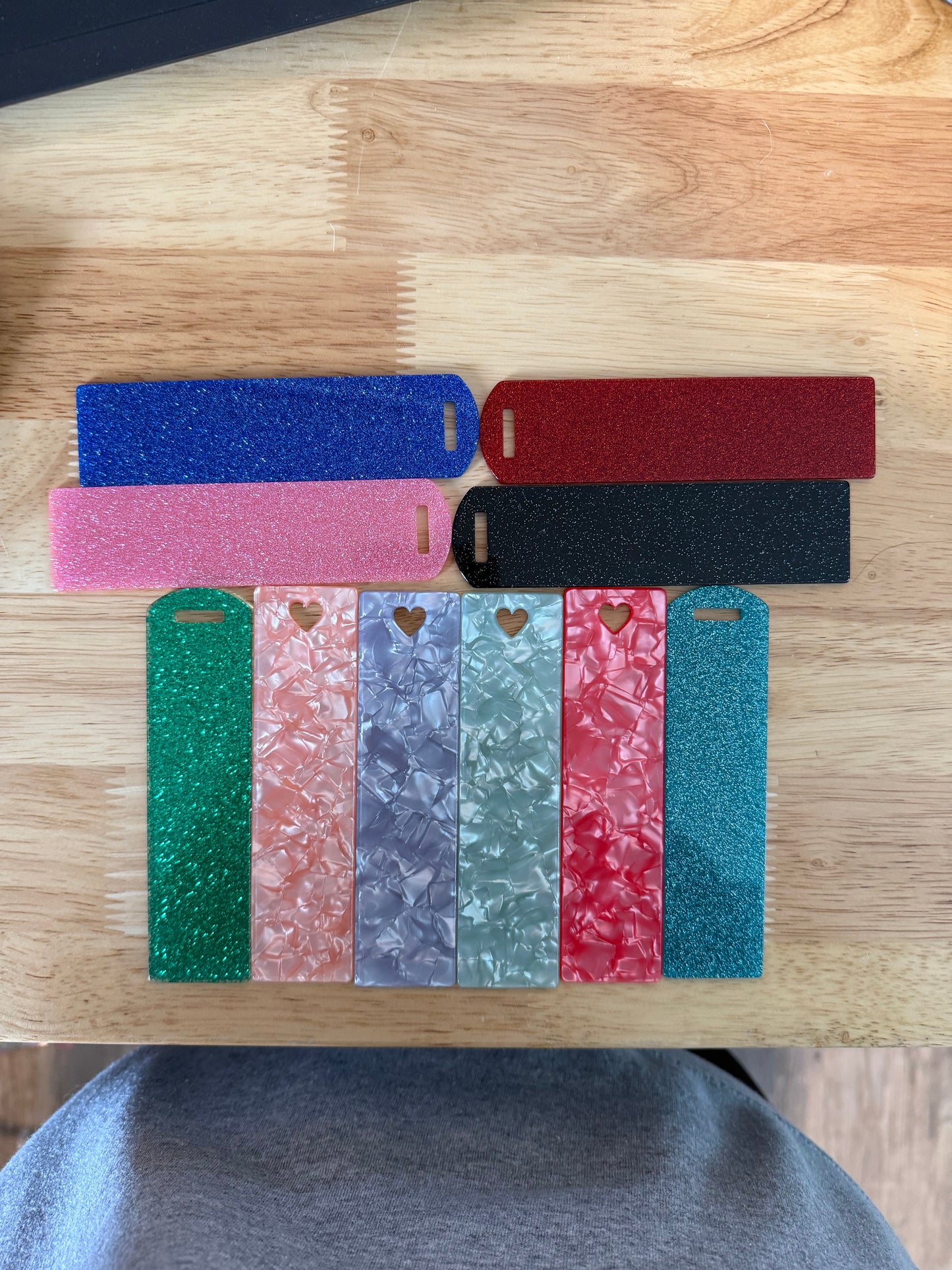 Resin Arcylic Bookmark