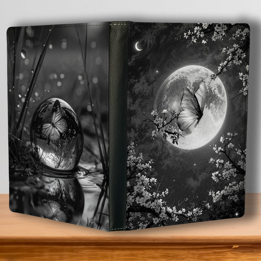 B&W Butterfly Moon