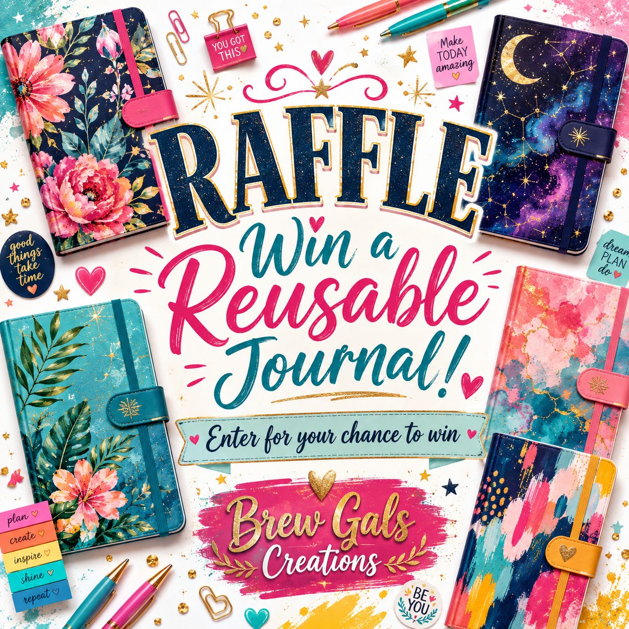 Notebook for a Year Raffle!!!