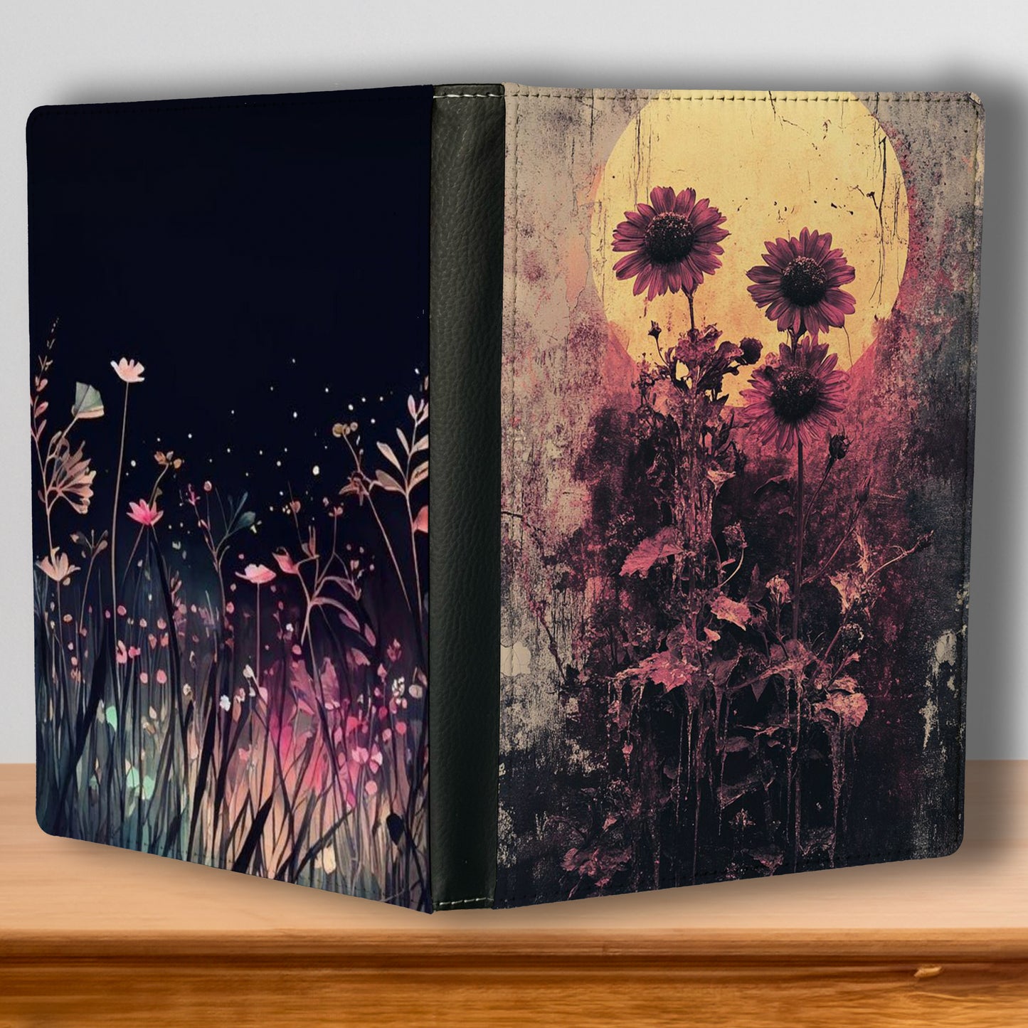 Colorful Dark Flowers