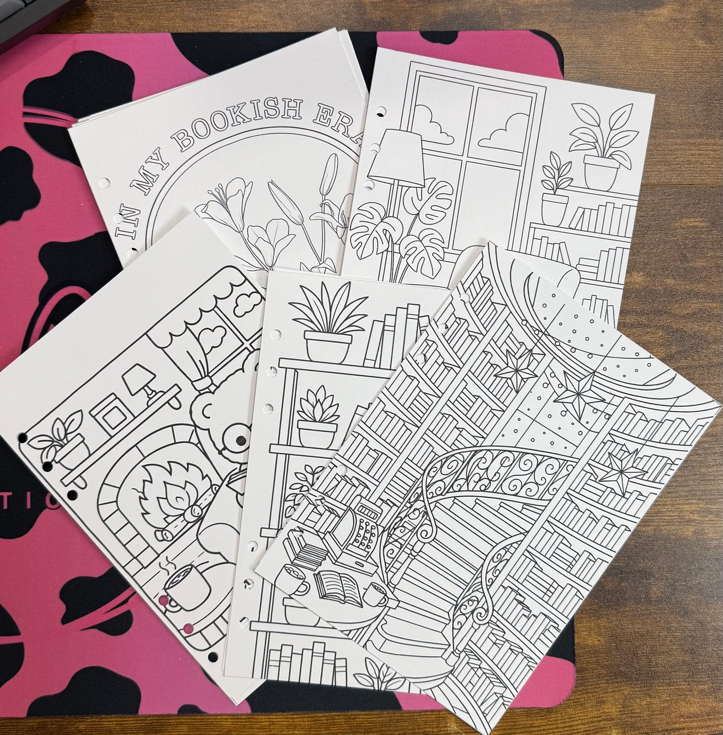 Coloring Page Inserts