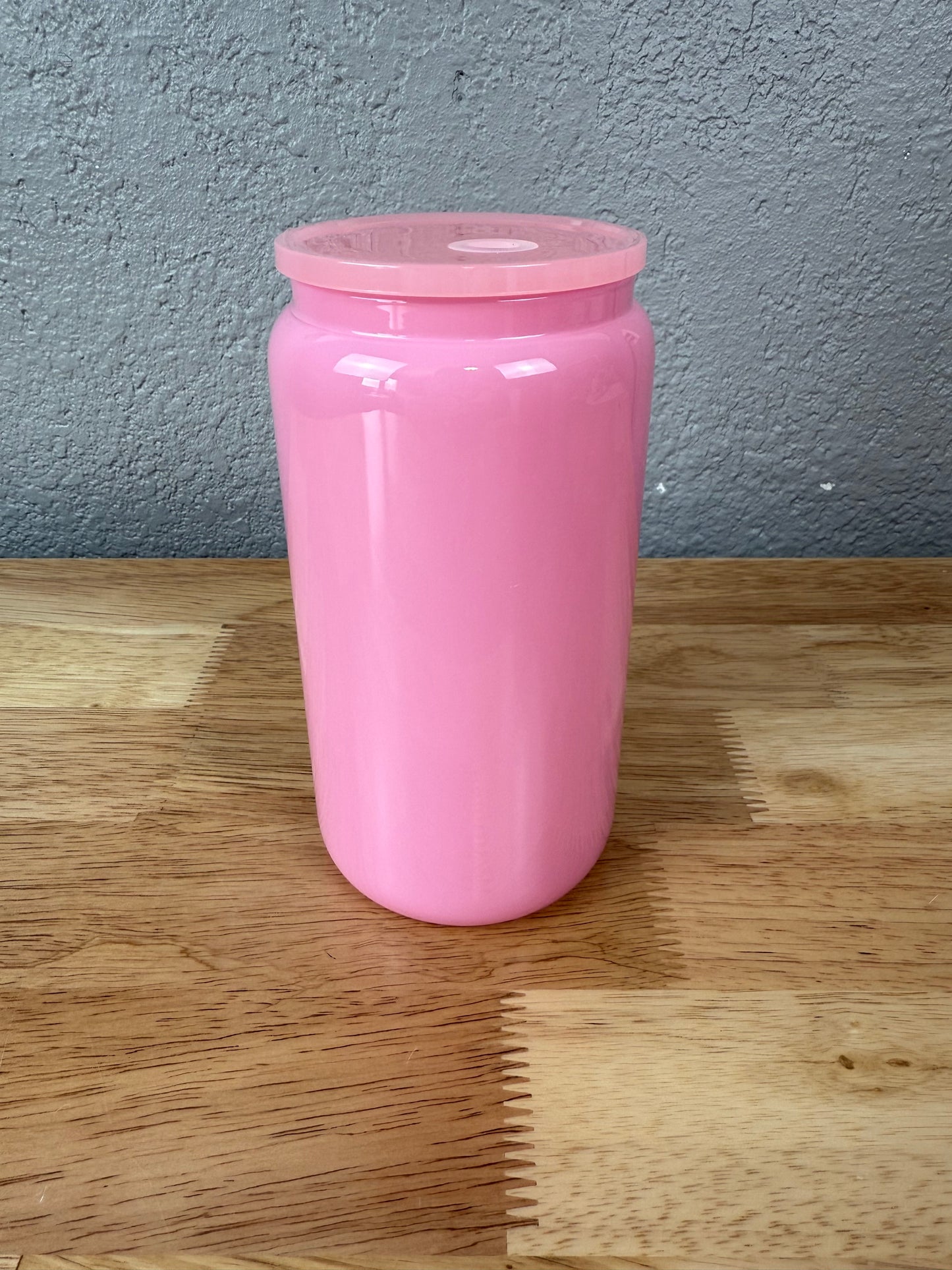 Solid Color Glass Cup