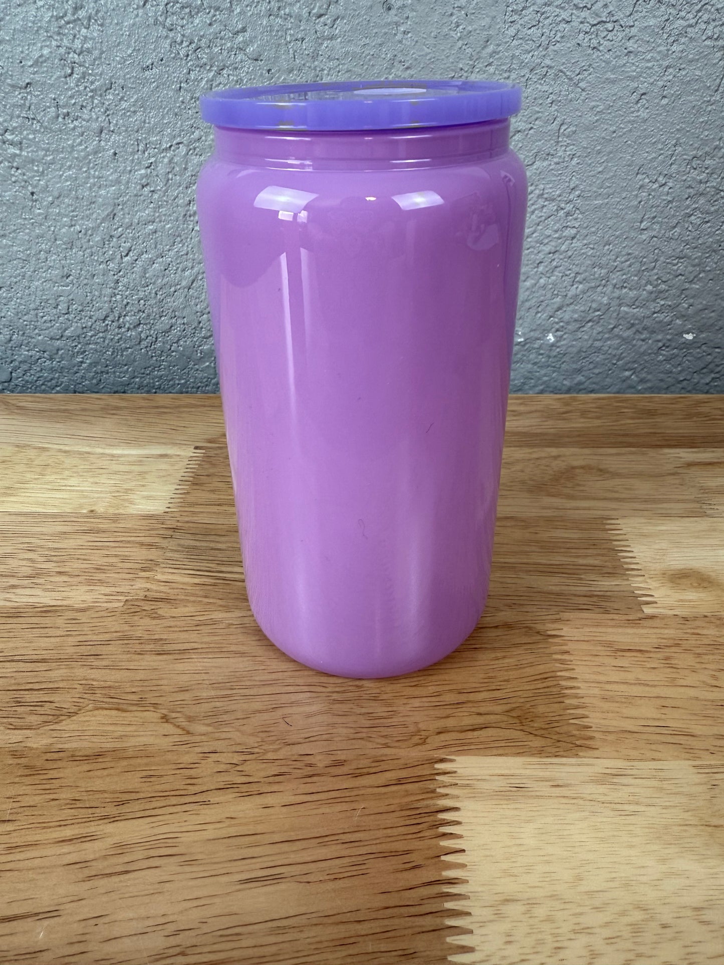 Solid Color Glass Cup