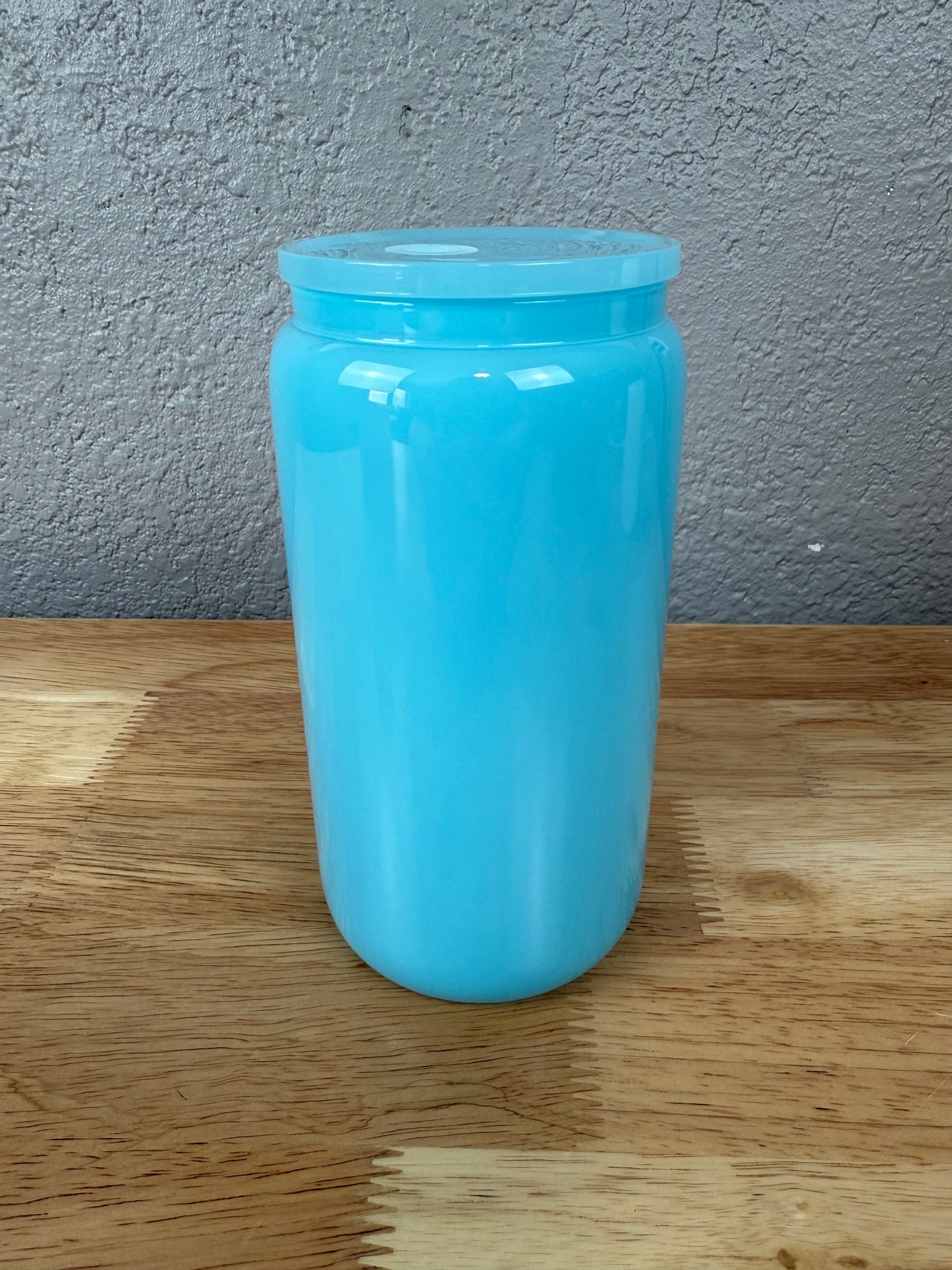 Solid Color Glass Cup