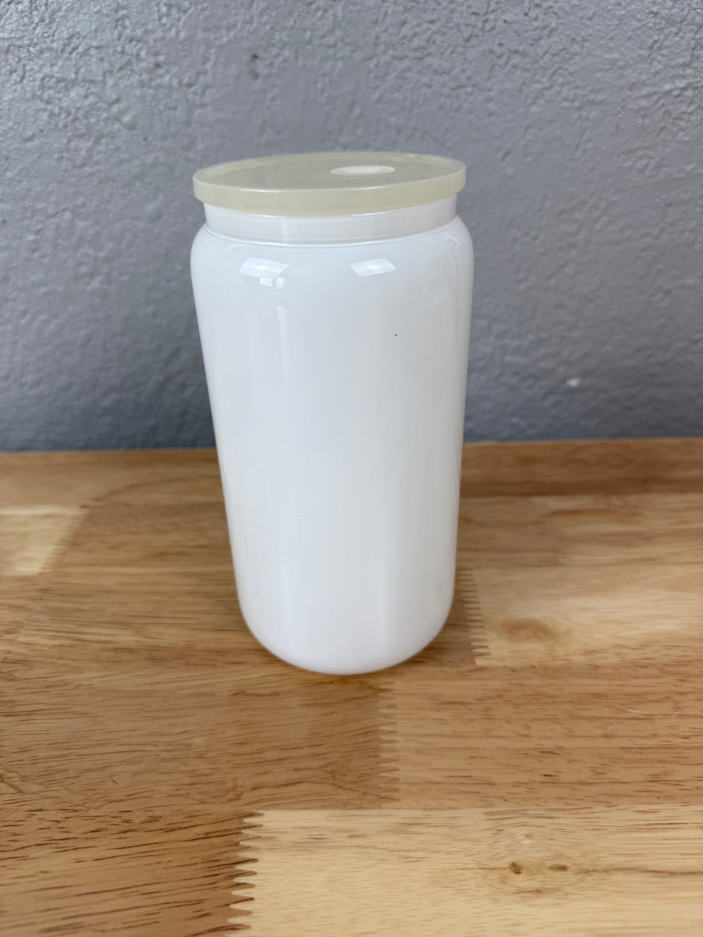 Solid Color Glass Cup