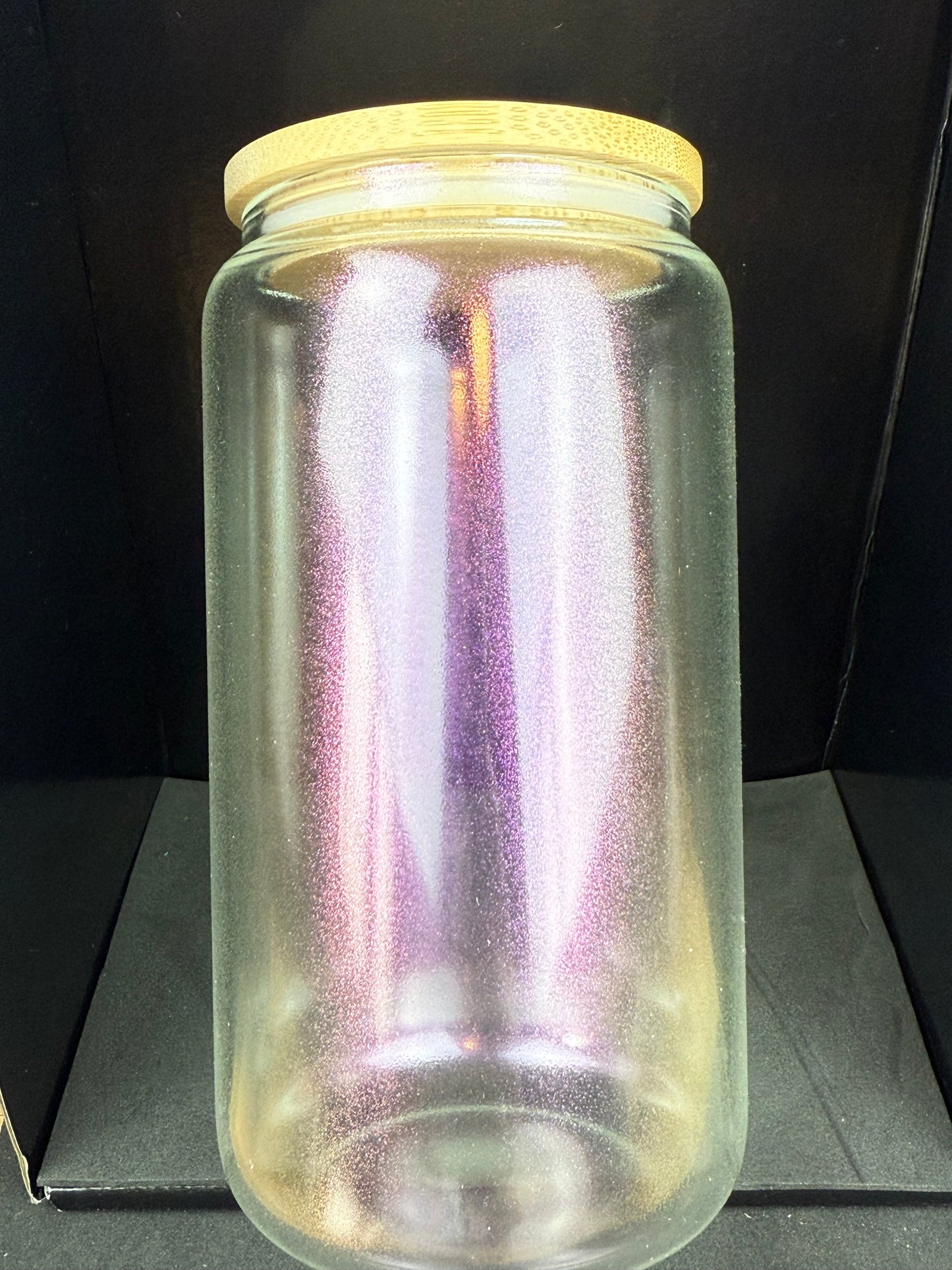 Glazed Glass Cup