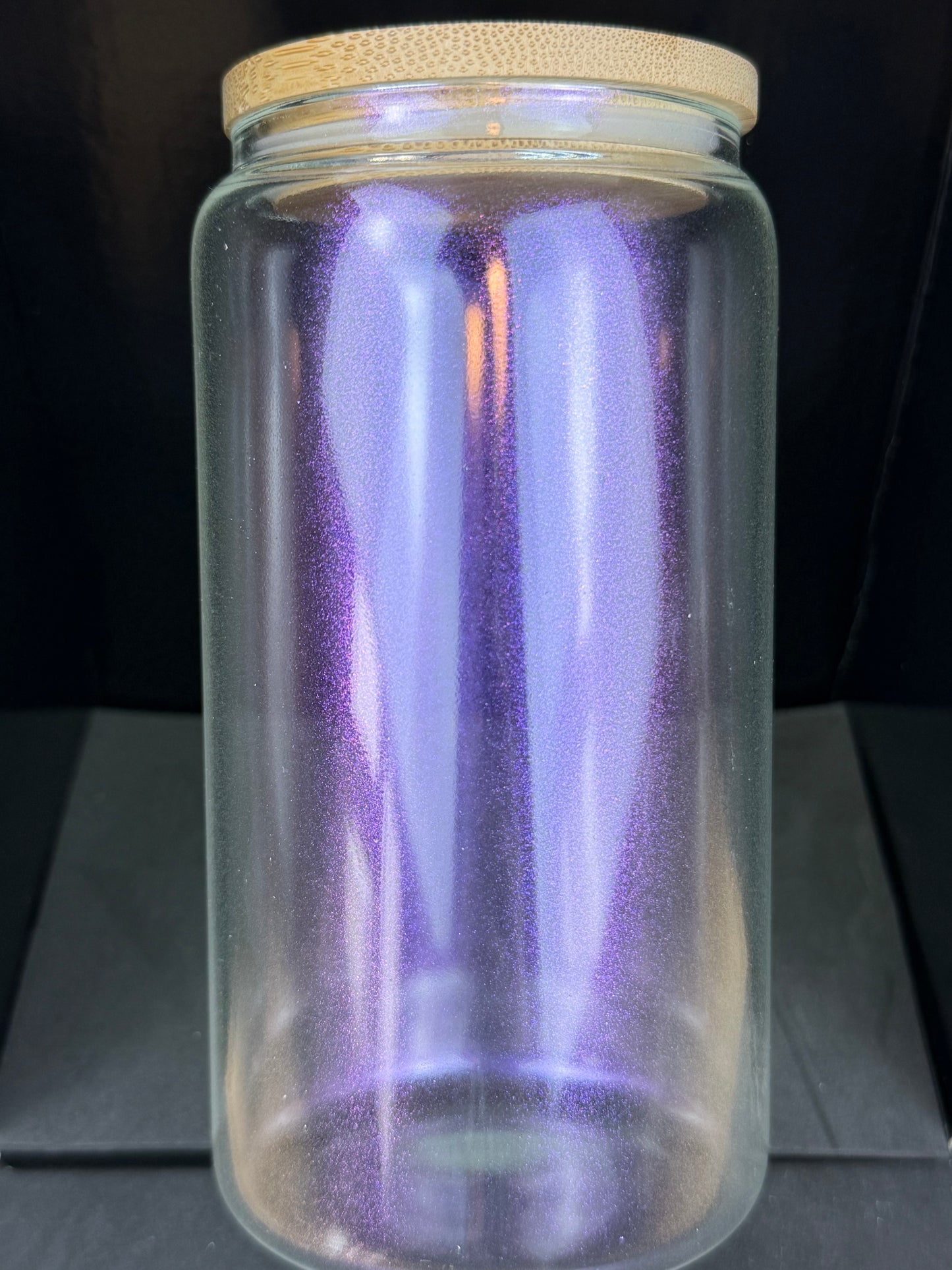 Glazed Glass Cup