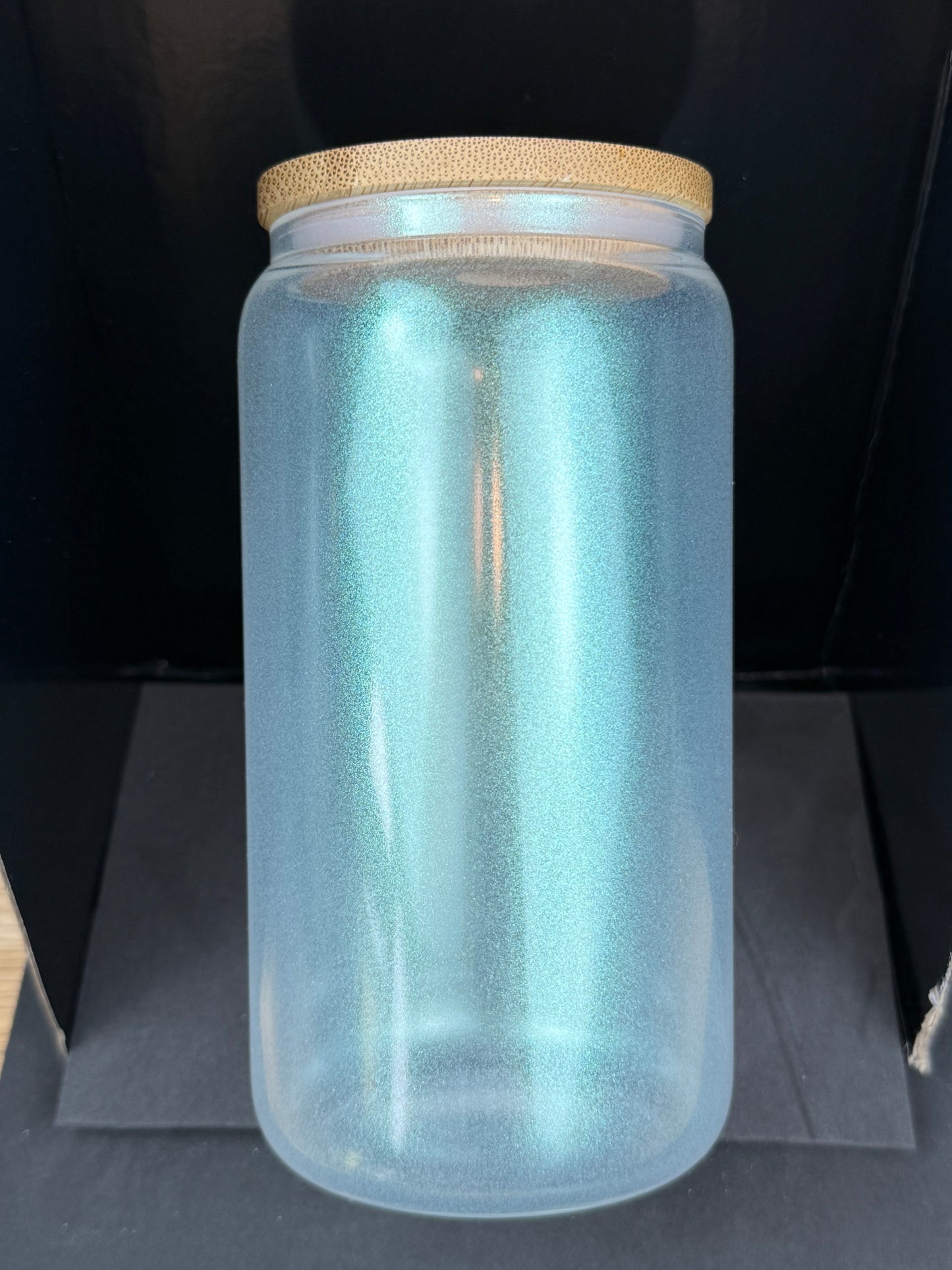 Glazed Glass Cup
