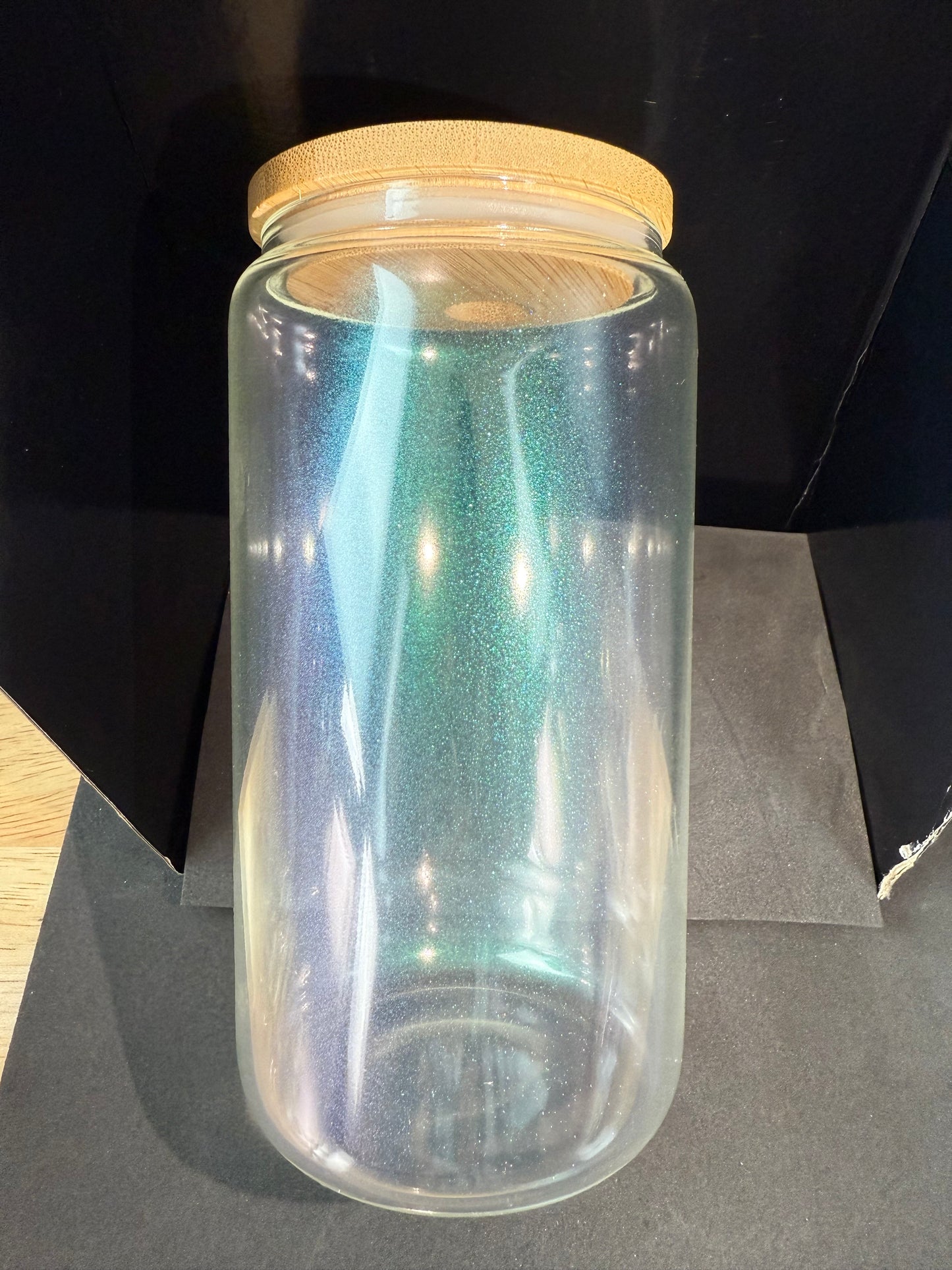 Glazed Glass Cup