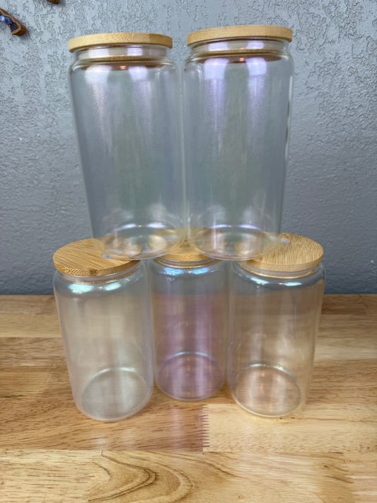 Glazed Glass Cup