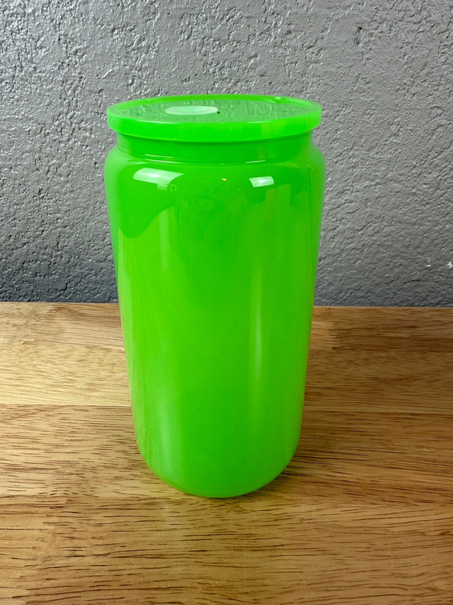 Neon Glass Cup