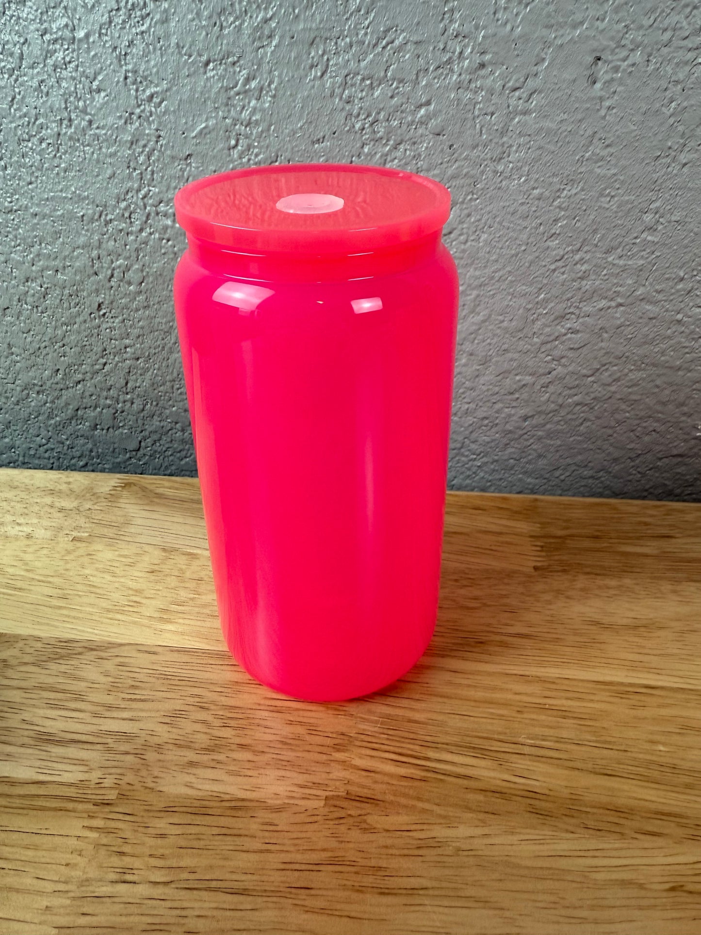 Neon Glass Cup
